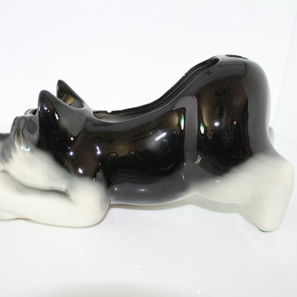 Scottie Dog Mens Dresser Caddy Valet Trinket Coin Holder 1950s Vintage Terrier - Picture 9 of 15